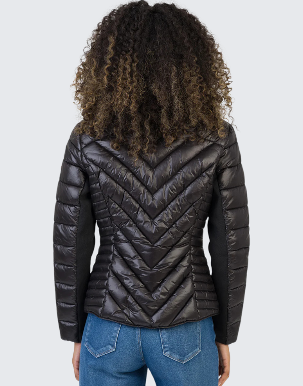 Sissy Boy Basic Quilted Puffer Jacket Black Women