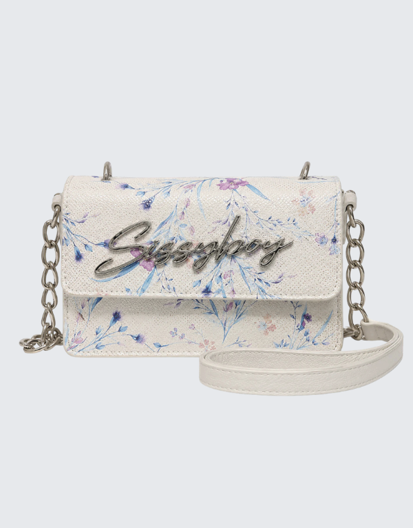 Sissy Boy Fancy Florals Bag Blue Multi Women