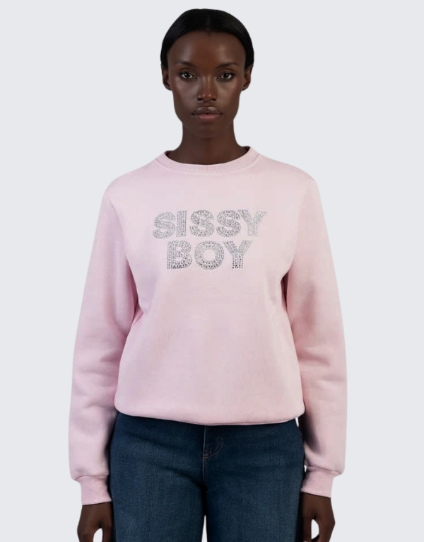 Sissy Boy Logo Sweater Pink Women