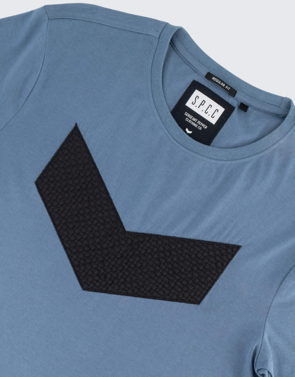 S.P.C.C. Efran Short Sleeve T-Shirt Light Blue