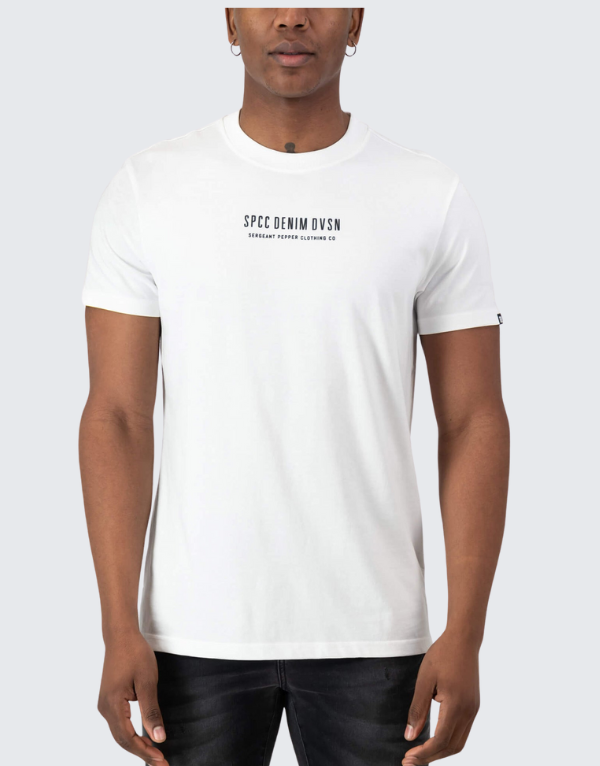 S.P.C.C. Kabel Short Sleeve T-Shirt White Men