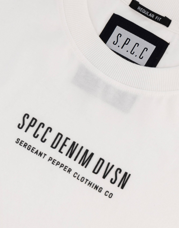 S.P.C.C. Kabel Short Sleeve T-Shirt White Men