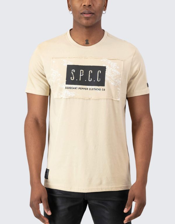 S.P.C.C. Vitalli Short Sleeve T-Shirt Light Stone Men