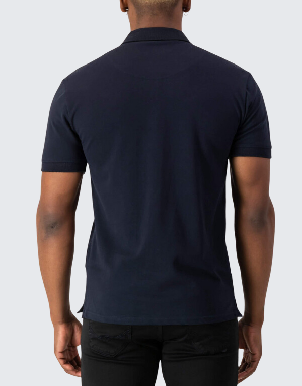S.P.C.C Vorah Short Sleeve Golfer Navy Men