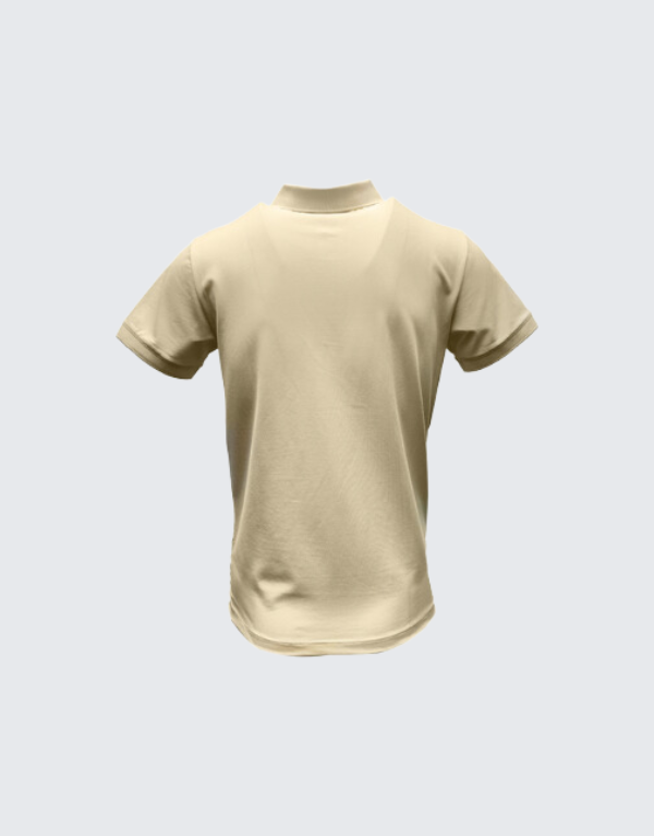 Vialli Idice Short Sleeve T-Shirt Cream Men