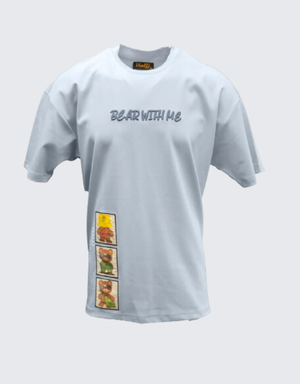 Vialli Indiana Short Sleeve T-Shirt Baby Blue Men