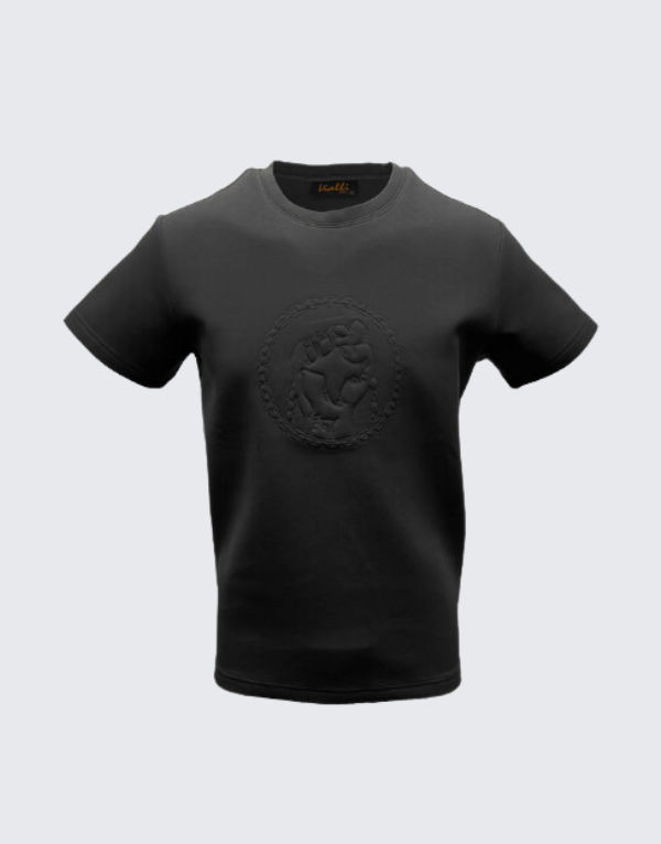 Vialli Ingenious Short Sleeve T-Shirt Black Men