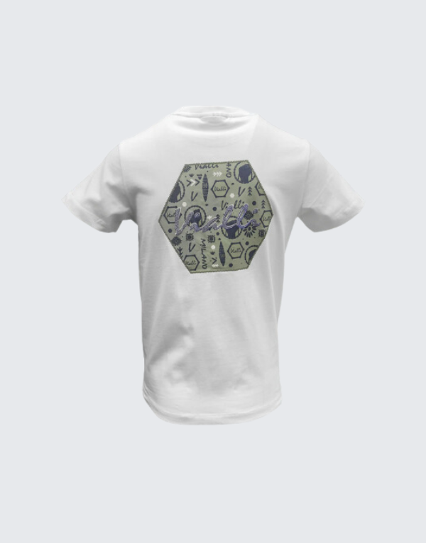 Vialli Intend Short Sleeve T-Shirt White Men