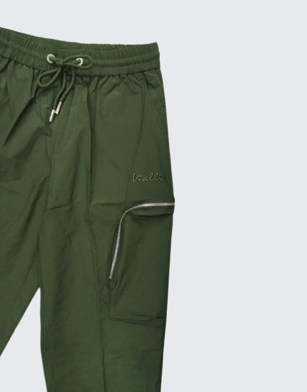 Vialli Ishmic Track Pants For Men In Olive