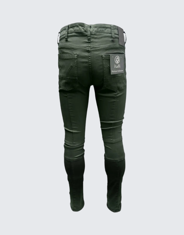 Vialli Iyevvo Jeans For Men In Bottle Green