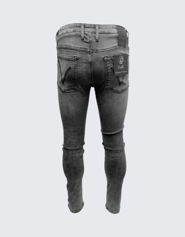 Vialli Jafaar Skinny Jeans Grey Men