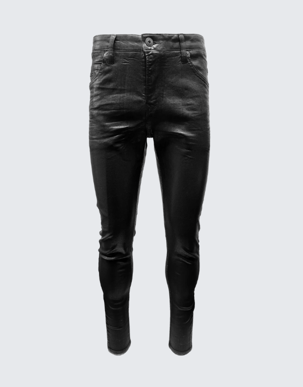 Vialli Jelly Ultra Fit Jeans In Black Mens