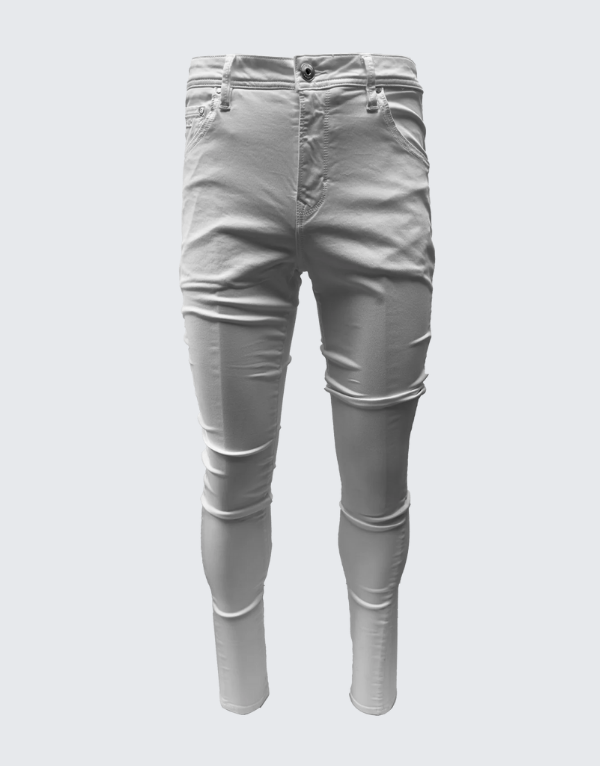 Vialli Juckichini Ultra Fit Jeans In White Mens