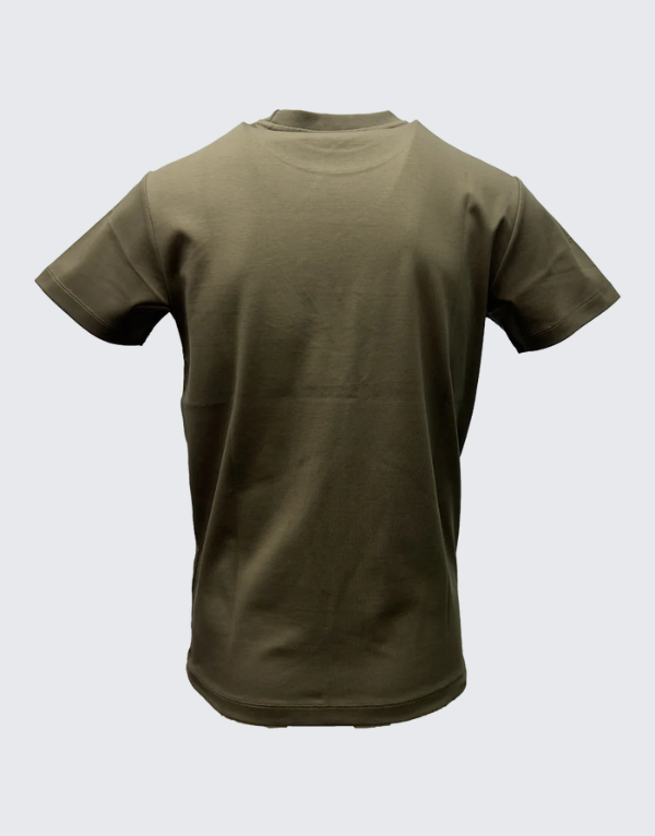 Vialli Justin Short Sleeve T-Shirt In Olive Men