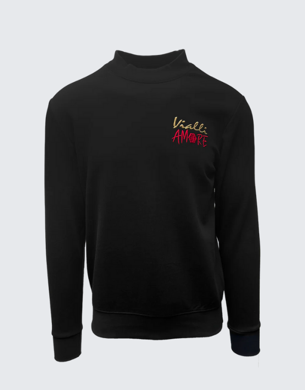 Vialli Kamore Sweater In Black Men