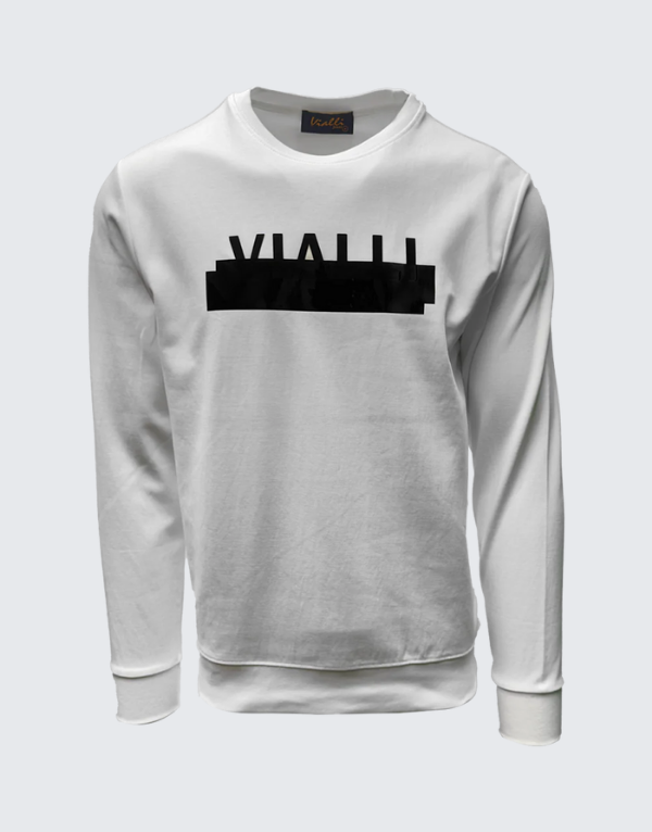 Vialli Kelvin Sweater In White Men