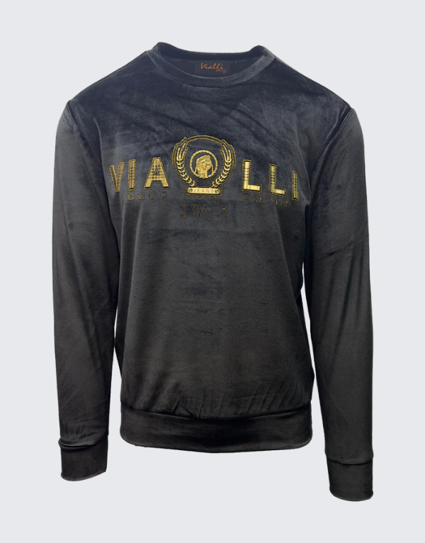 Vialli Kesuda Sweater In Black Men