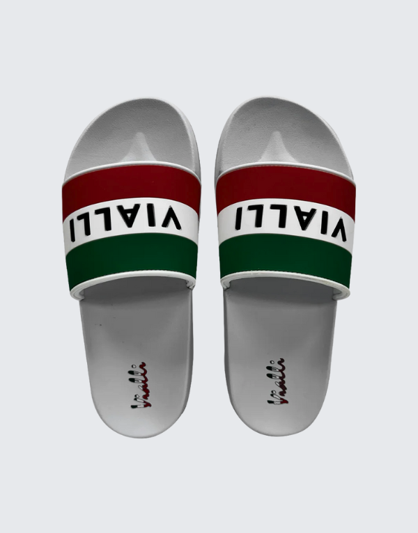 Vialli Khing Sandals White Men