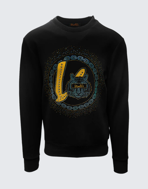 Vialli Kittys Sweater In Black Men