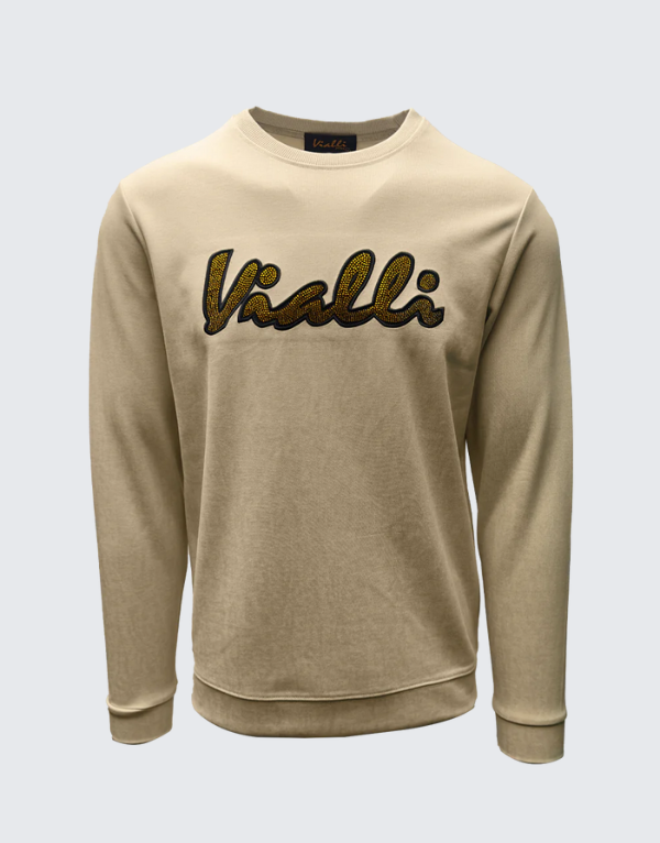 Vialli Kleva Sweater In Beige Men