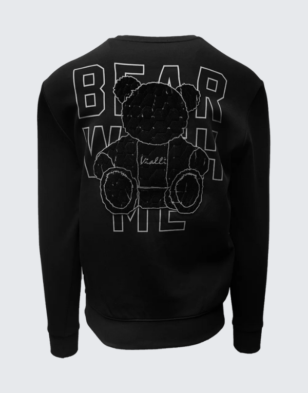 Vialli Kuddles Sweater In Black Men