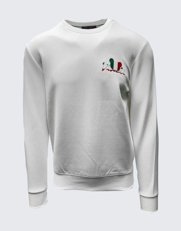 Vialli Kuddles Sweater In White Men