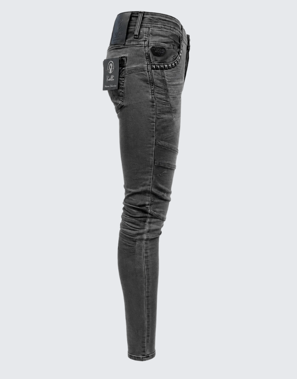 Vialli Kunchy Ultra Fit Jeans Grey