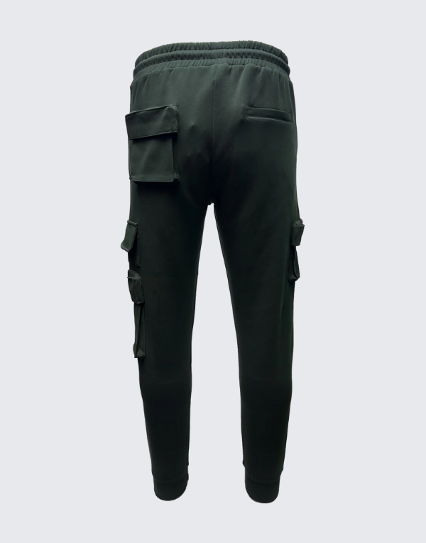 Vialli Kwalab Track Pants In Dark Olive Men