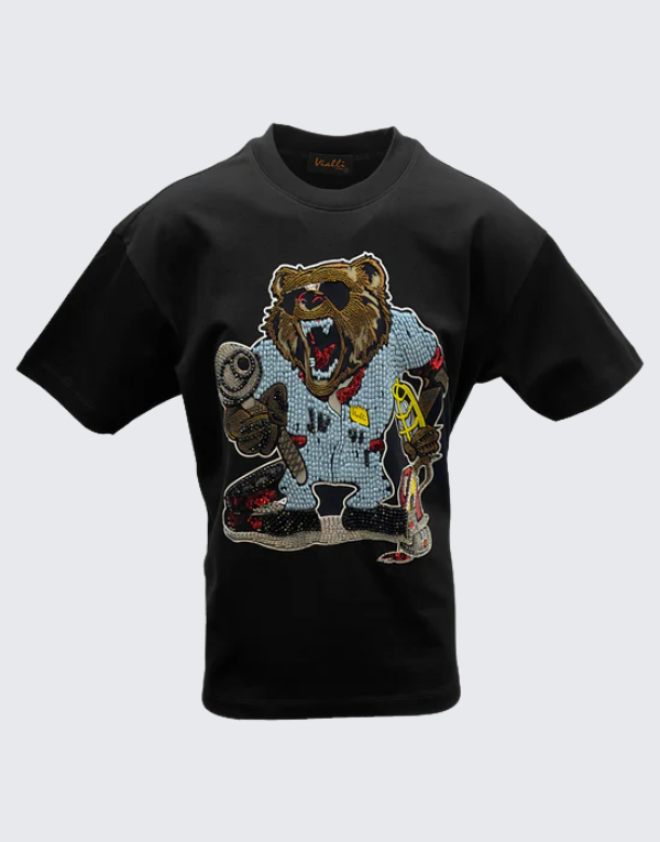 vialli ladon t shirt black