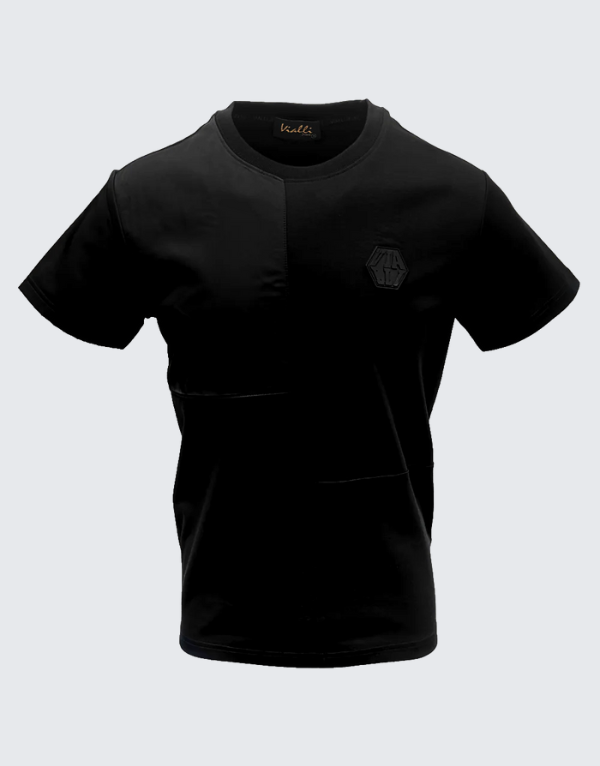 Vialli Lambre Short Sleeve T-Shirt Black Men