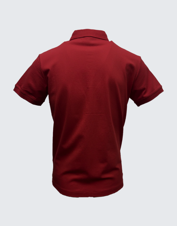 Vialli Lanni Short Sleeve Golfer Red Men