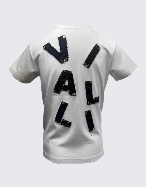 Vialli Lavaza Short Sleeve T-Shirt White Men