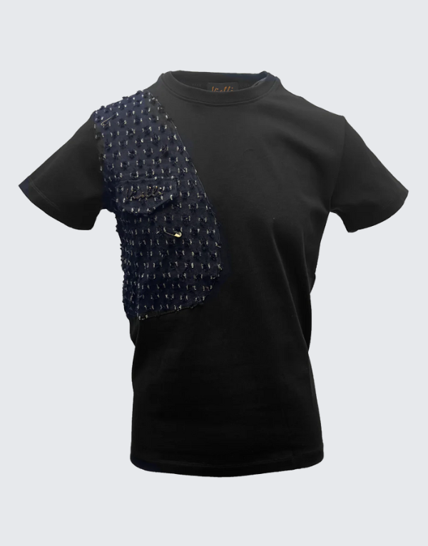 Vialli Legendt Short Sleeve T-Shirt In Black Men