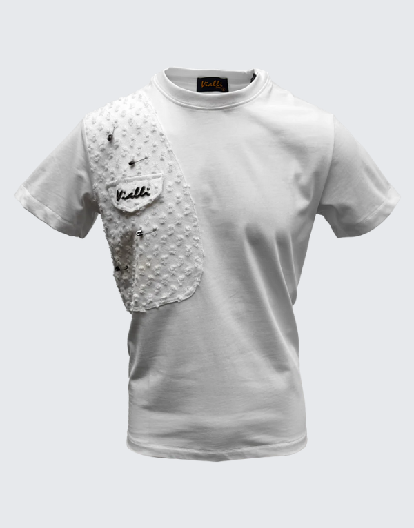 Vialli Legendt Short Sleeve T-Shirt White Men