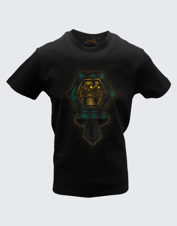 Vialli Luxx T-Shirt Black Men