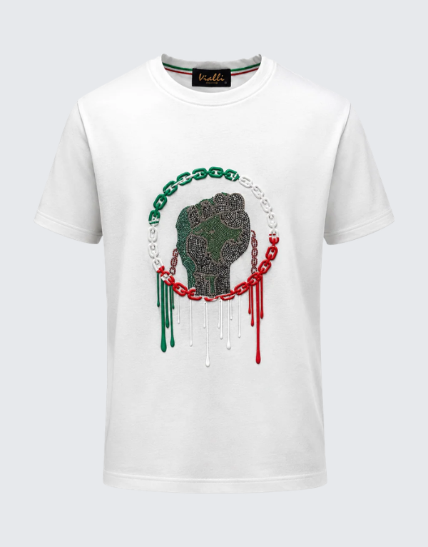 Vialli Nonkoom Short Sleeve T-Shirt White