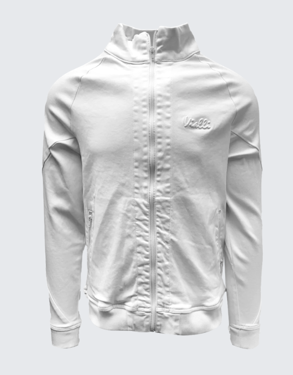 Vialli Oil Gunpowder Jacket White Men