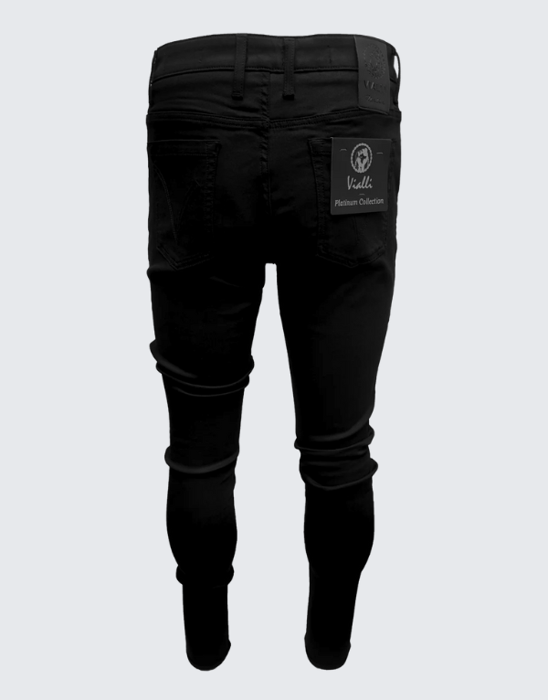 Vialli Stay Jenetta Jeans Black Men
