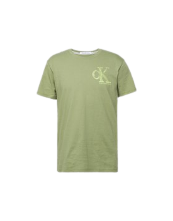 Calvin Klein Meta Mono Tee Olive