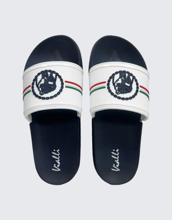 Vialli Amigo Sandals In White For Men