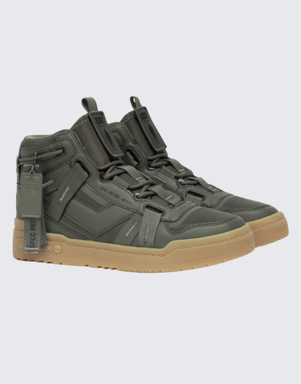 S.P.C.C Recon Garrison High-Top Sneakers In Fatigue For Men