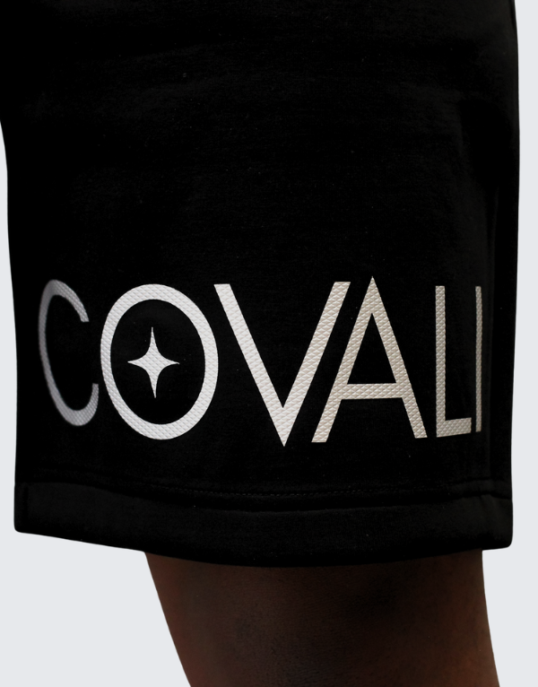 Covali Bases Shorts In Black For Men