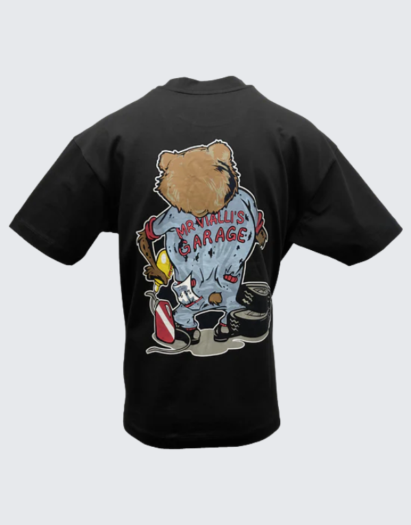 Vialli Ladon Short Sleeve T-Shirt Black Men