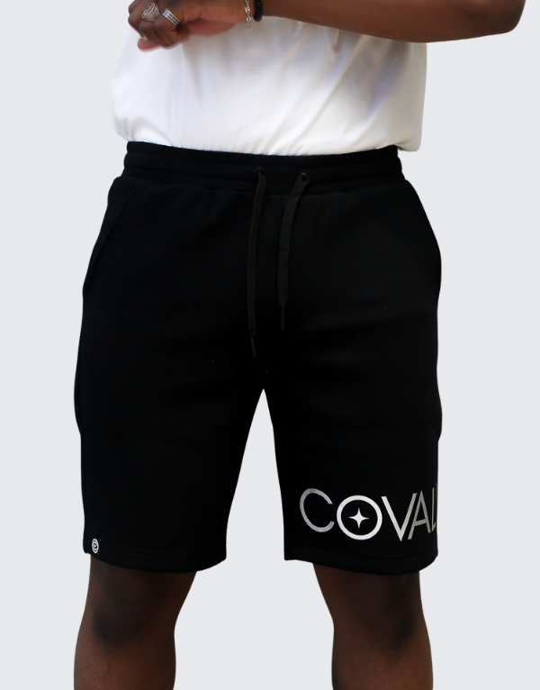 Covali Bases Shorts In Black For Men