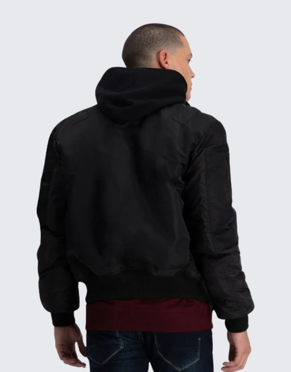 Alpha Oxygen Jacket In Black Mens