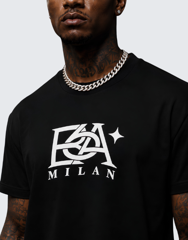 Ba6 Flore T-Shirt Black