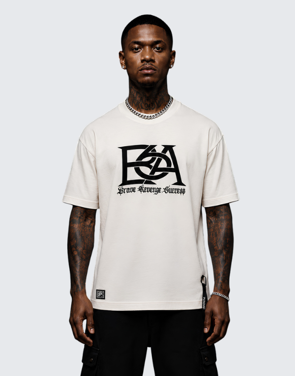 Ba6 Motto T-Shirt White