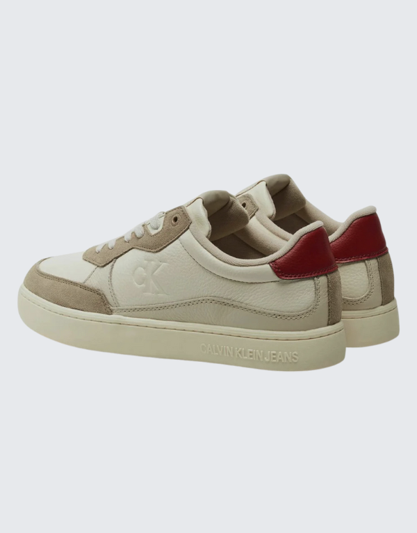 Calvin Klein Classic Cupsole Mg Off White Women