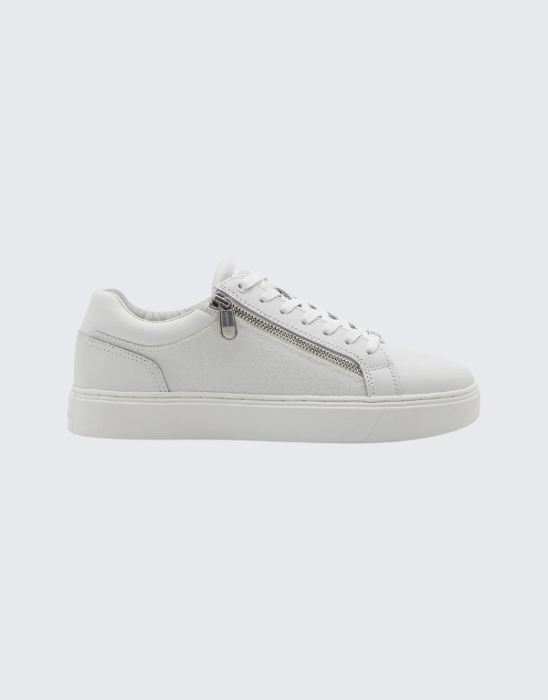 Calvin Klein Low Top Lace Up Mono White Men