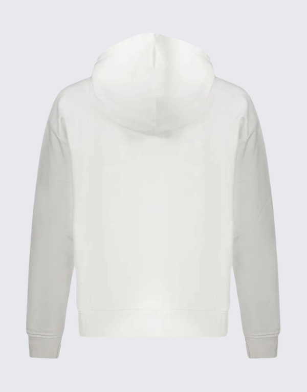 Calvin Klein Monologo French Terry Hoodie White